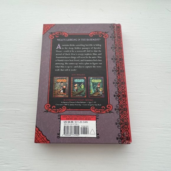 Araminta Spookie Vampire Brat Hardcover Children's Book as told to Angie Sage - Picture 2 of 9